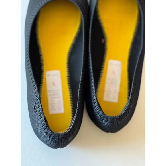 Vivaia Aria 5 Pointed Toe Flats Black Comfort Shoes 41.5, US 10 - Picture 12 of 12